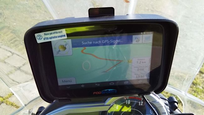 Weiterfahren war auch keine Lösung