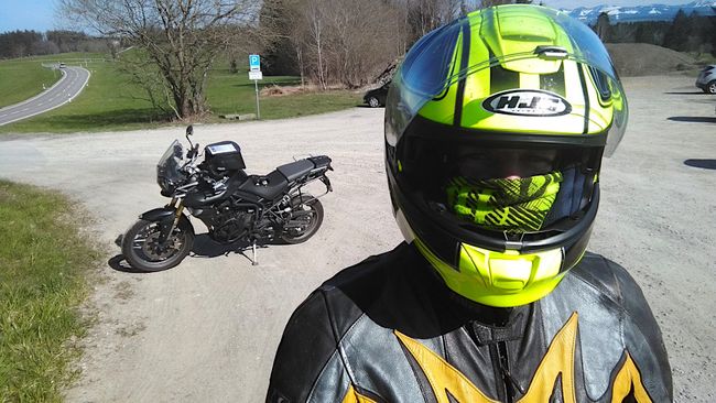 Allein am Nachweispunkt »Ratzenberg« im April 2021