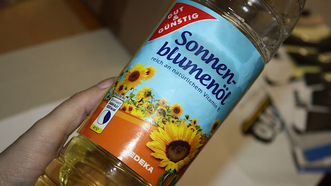 »Spezialreiniger«: Sonnenblumenöl