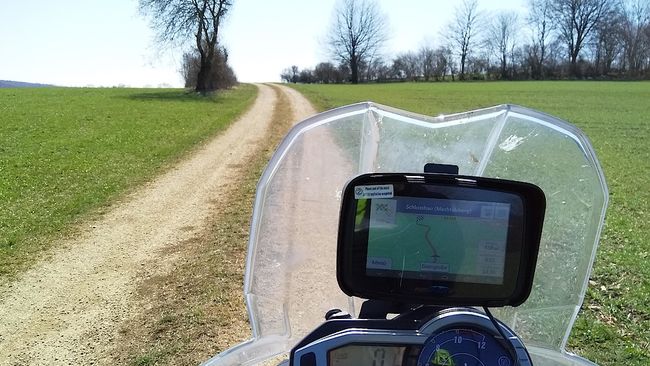 Ein wenig weiter links wäre Asphalt gewesen