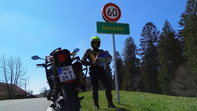 Am Nachweispunkt »Osterhofen«