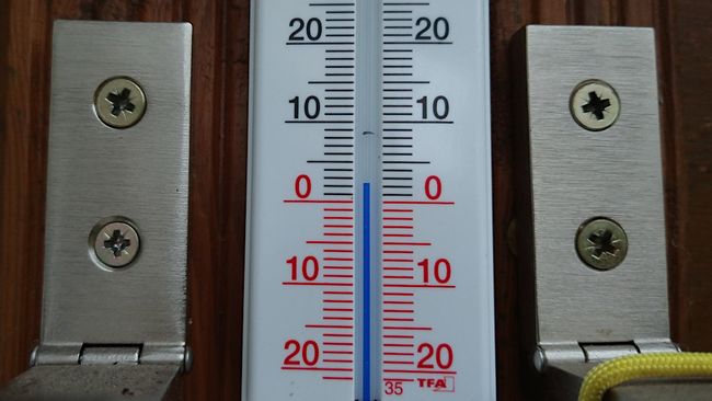 Frische 2°C am Morgen