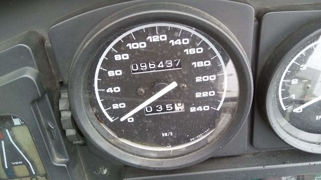 Akteller Kilometerstand der R 1150 GS: 96'437