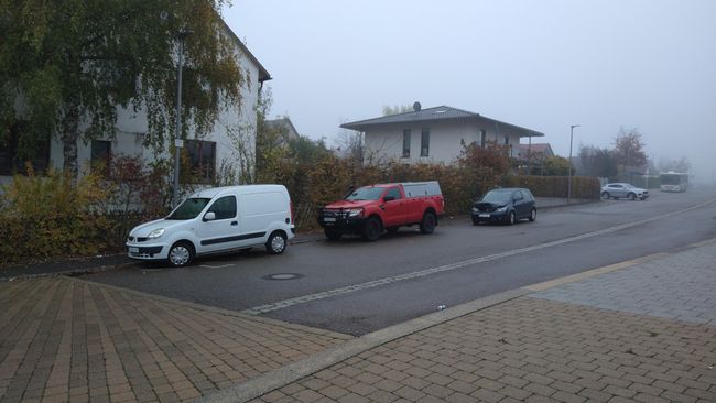Ich hatte nur geparkt