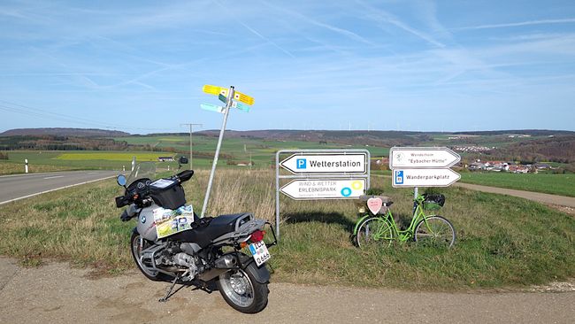 Am Nachweispunkt »Schnittlinger Berg«