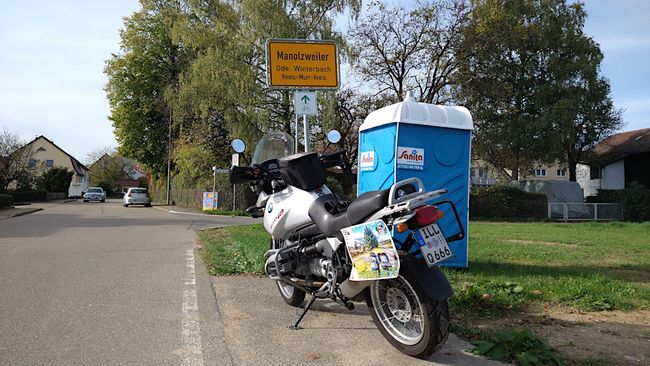 Am Nachweispunkt »Manolzweiler«