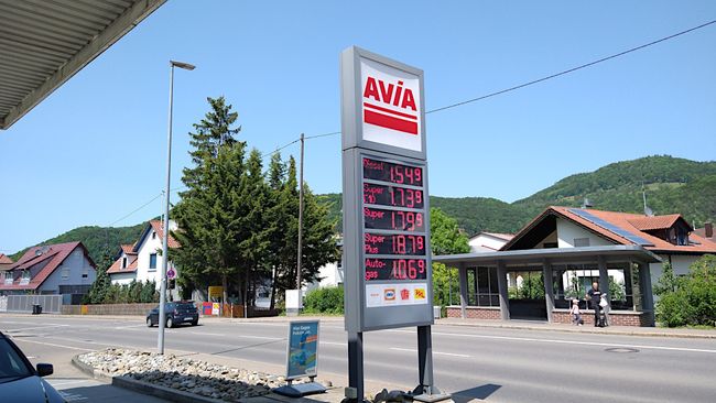 Kraftstoffpreise im Mai 2023