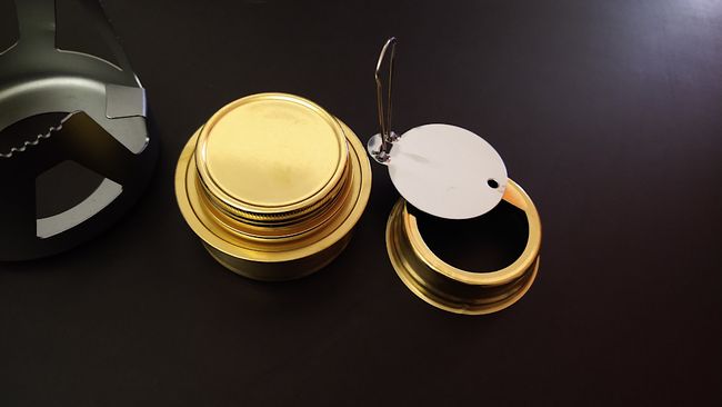 Der Regulator hat einen ausklappbaren Hebel