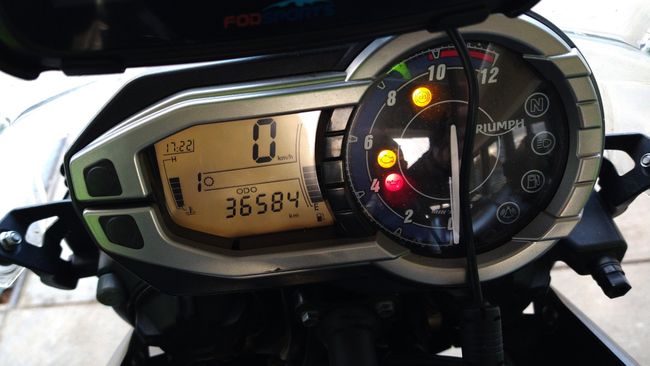 Alten Sprit teilweise verbrannt, neuen nachgefüllt