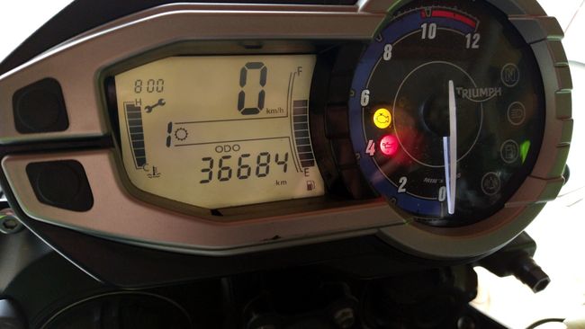 36.684 km – ich hoffe, dass nächstes Jahr zum Saisonende vorne eine 4 stehen wird