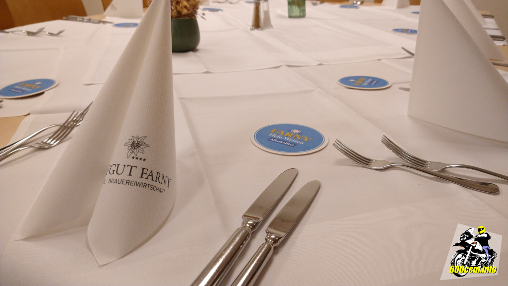 Nach der Verleihung ist vor dem Essen