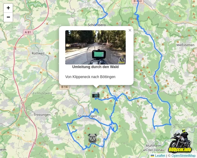 GPX-Daten: Track auf Website mit leaflet einbinden